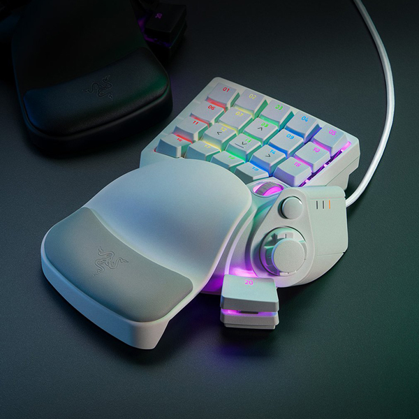 Razer Tartarus Pro Mechanical Gaming Keypad With Analog Optical Switches (Mercury White) RAZER