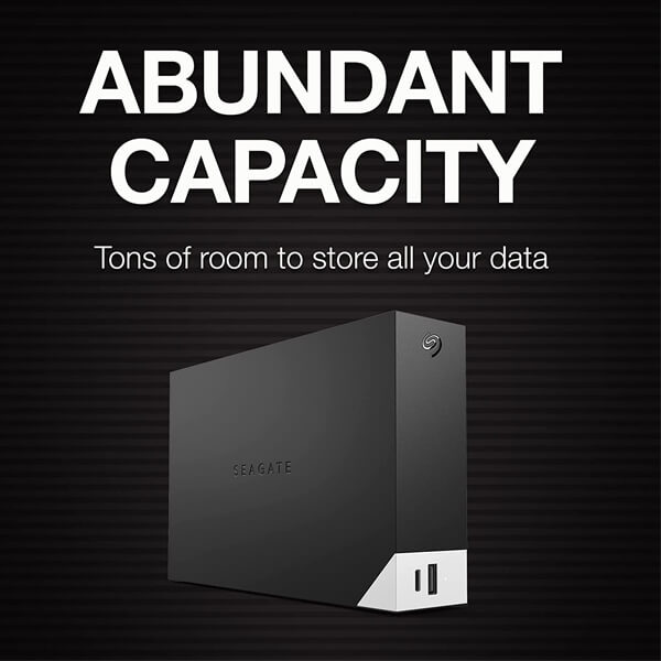 Seagate One Touch 4TB External Hard Drive (Black) SEAGATE