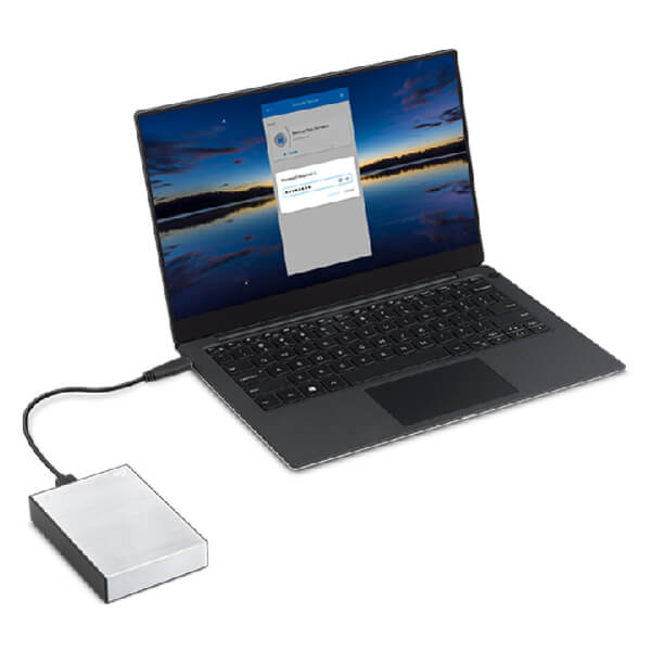 Seagate One Touch 4TB Silver External HDD SEAGATE