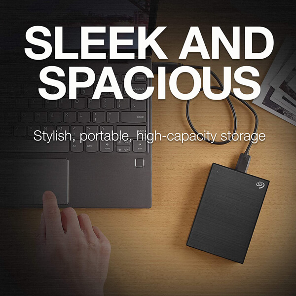 Seagate One Touch 5TB External Hard Drive (Black) SEAGATE