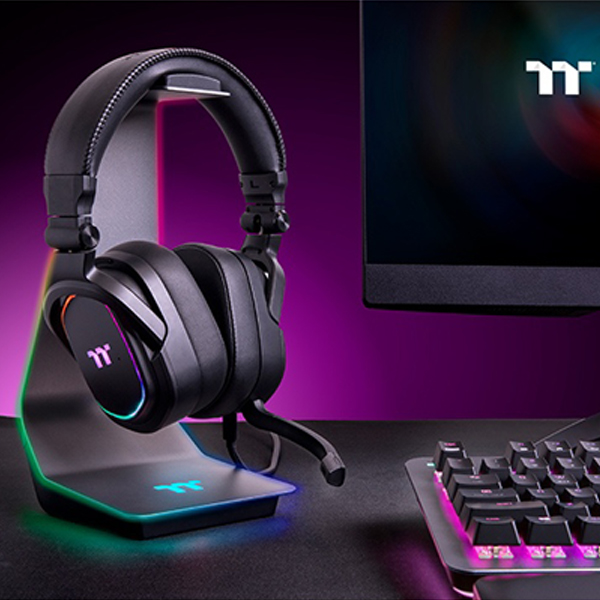 Thermaltake Argent HS1 RGB Headset Stand (Space Grey) THERMALTAKE