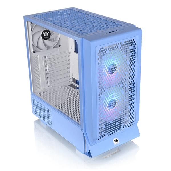 Thermaltake Ceres 330 TG ARGB E-ATX Mid Tower Case (Hydrangea Blue) THERMALTAKE
