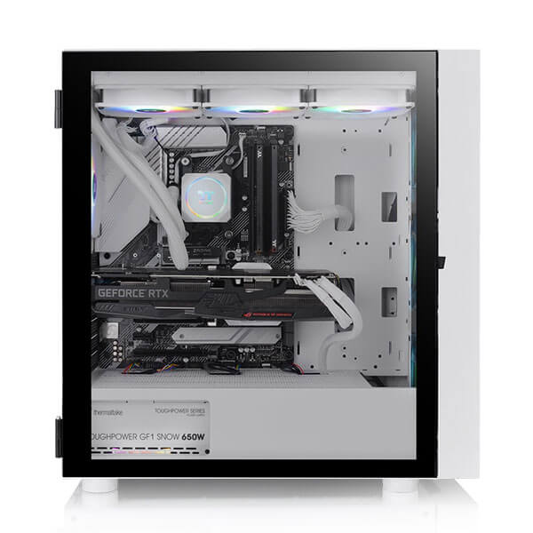 Thermaltake H570 TG ARGB White E-ATX Mid Tower Case THERMALTAKE