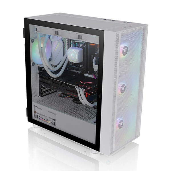 Thermaltake H570 TG ARGB White E-ATX Mid Tower Case THERMALTAKE