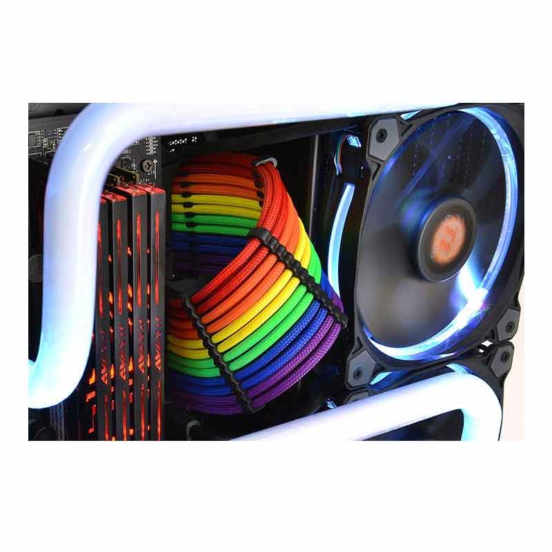 Thermaltake Mod Sleeve Extension Cable (Rainbow) THERMALTAKE