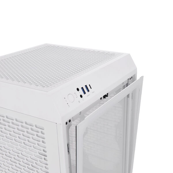 Thermaltake The Tower 200 White M-ITX Mini Tower Case THERMALTAKE