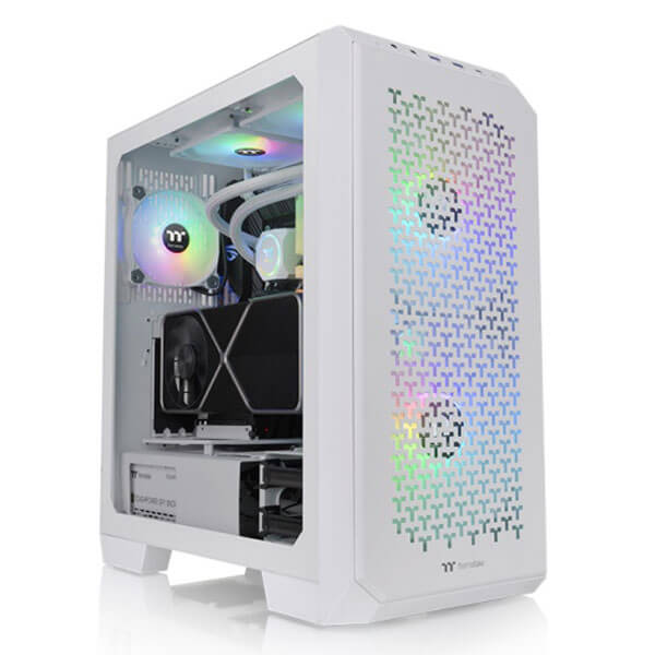 Thermaltake View 300 MX Snow ARGB White E-ATX Mid Tower Case THERMALTAKE