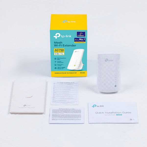 TP-Link RE200 AC750 Wi-Fi White Range Extender TPLINK
