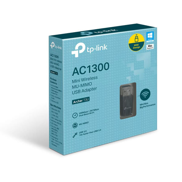 TP-Link Archer T3U AC1300 Mini Wireless USB Adapter TPLINK