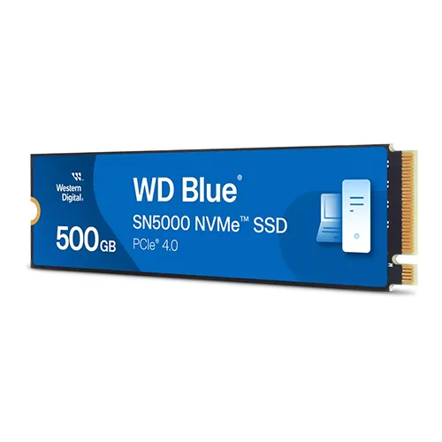 WD Blue SN5000 NVMe Gen4 500GB SSD WESTERN DIGITAL (WD)