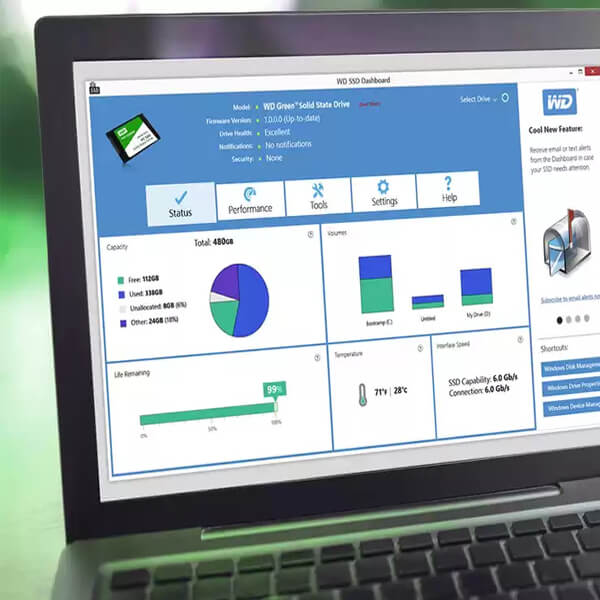 WD Green 480GB SSD WESTERN DIGITAL (WD)